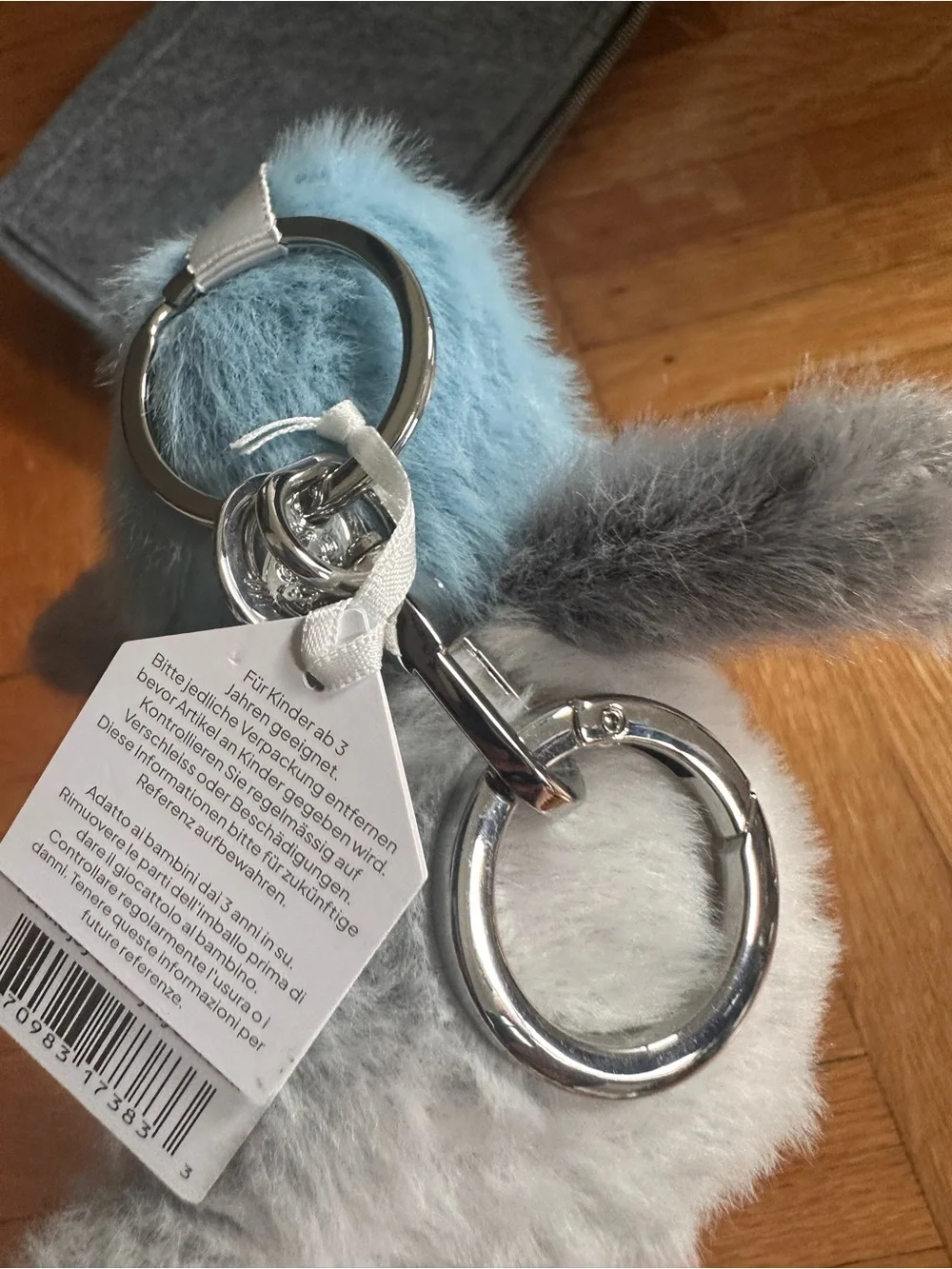 Jellycat Exclusive Strutton Pigeon Key Chain Bag Charm